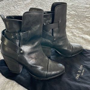 Rag & Bone black ankle boots